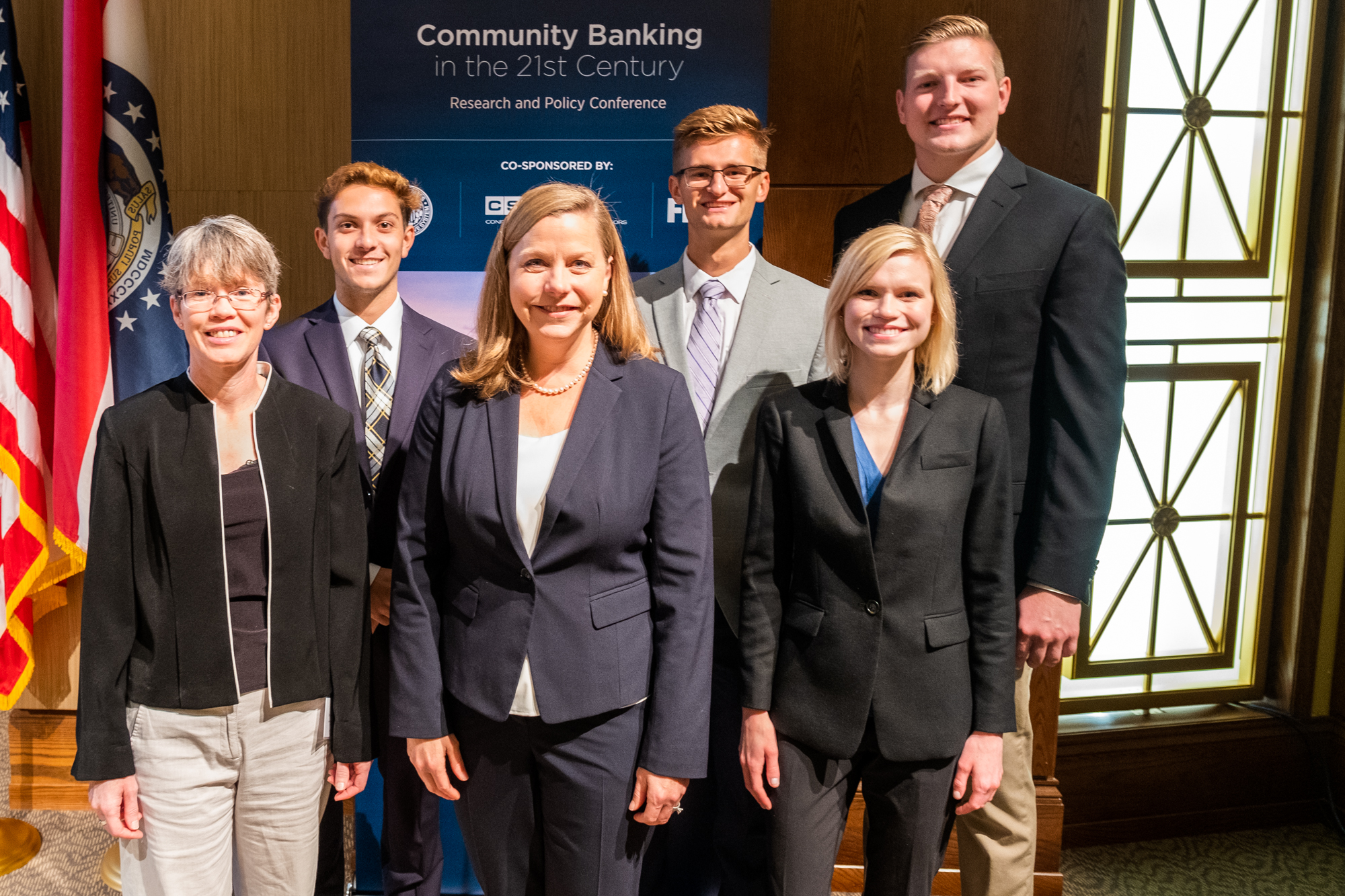 Governor Bowman and Case Study Team