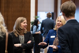 Governor Bowman and Kathy Paese