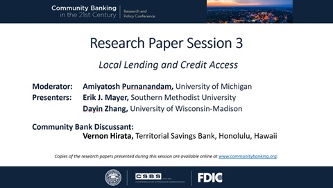 Research Paper Session 3